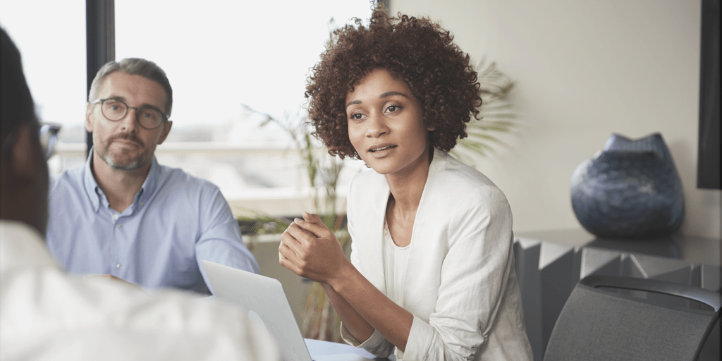 photodune eIC1ko6k millennial black businesswoman listening 1024